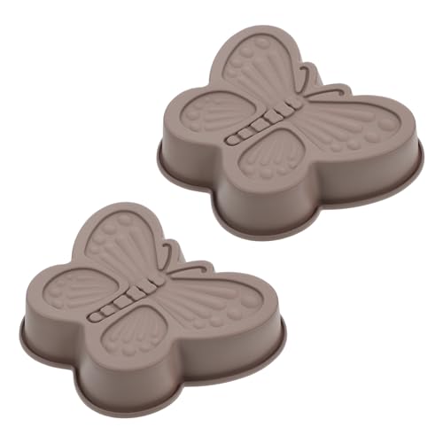 MUELODSIC 2 Stück Silikon Backform Schmetterling Antihaftbeschichtet Hochtemperaturbeständig Für DIY Kuchen Mousse Desserts Bpa Frei Sicher und Praktisch Zufällige Farbe Zufällige Farbe MUELODSIC 2 Stück Silikon Backform Schmetterling Antihaftbeschichtet Hochtemperaturbeständig Für DIY Kuchen Mousse Desserts Bpa Frei Sicher und Praktisch Zufällige Farbe Zufällige Farbe von MUELODSIC