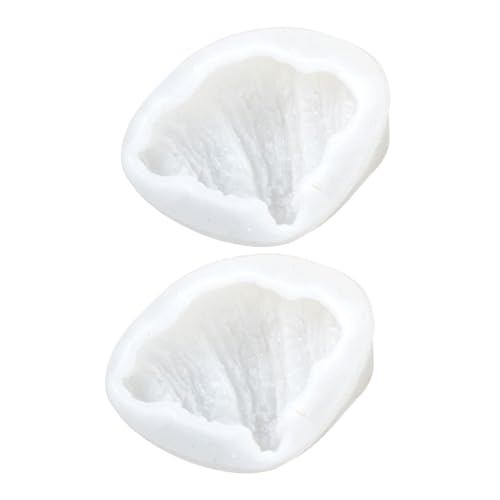 MUELODSIC 2 Stück Silikonform Croissant Backform Hochtemperaturbeständig Flexible DIY Kuchen Dessert Schokoladenform für Backen Kerzen Harzgestaltung von MUELODSIC