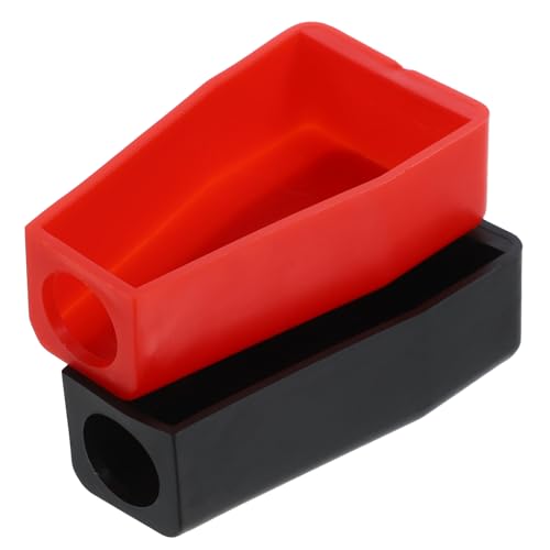 MUELODSIC 2 Stück Teiliges Batteriepolabdeckungs Isolierende Schutzkappen aus Robustem Kunststoff Schnelles Werkzeugfreies Anbringen Kompatibel mit Auto Boots batterien Schützt vor MUELODSIC 2 Stück Teiliges Batteriepolabdeckungs Isolierende Schutzkappen aus Robustem Kunststoff Schnelles Werkzeugfreies Anbringen Kompatibel mit Auto Boots batterien Schützt vor von MUELODSIC