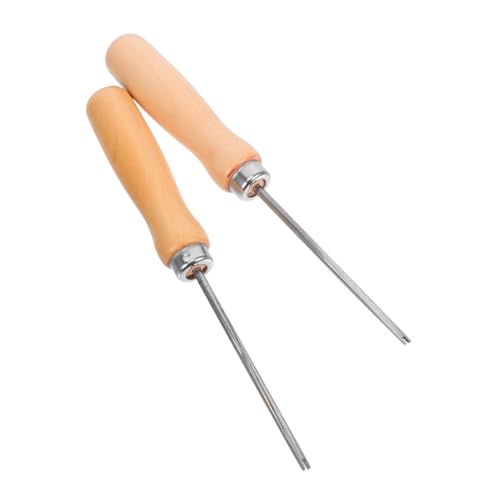 MUELODSIC 2 Stück Teiliges Füllnadel Langem Holzgriff Präzises Baumwollfüllwerkzeug für Handgemachte Stoffpuppen Kissen und Plüschtiere Leicht Vielseitig Sauber für Diy-nähprojekte von MUELODSIC