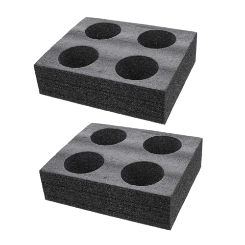 MUELODSIC 2 Stück Teiliges Getränketräger Dickem Schwarzem Pearl Cotton Praktischer Becherträger für Kaffee Milchtee und Kalte Getränke Tragbares Tablett für Unterwegs Auslaufsicher und MUELODSIC 2 Stück Teiliges Getränketräger Dickem Schwarzem Pearl Cotton Praktischer Becherträger für Kaffee Milchtee und Kalte Getränke Tragbares Tablett für Unterwegs Auslaufsicher und von MUELODSIC