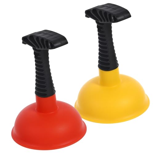 MUELODSIC 2 Stück Teiliges Kleine Rohrreiniger Pömpel aus Robustem Material für Waschbecken und Toilette Starke Saugglocke mit Griff Geeignet für Haushalt Büro und Hotel Schnelle MUELODSIC 2 Stück Teiliges Kleine Rohrreiniger Pömpel aus Robustem Material für Waschbecken und Toilette Starke Saugglocke mit Griff Geeignet für Haushalt Büro und Hotel Schnelle von MUELODSIC