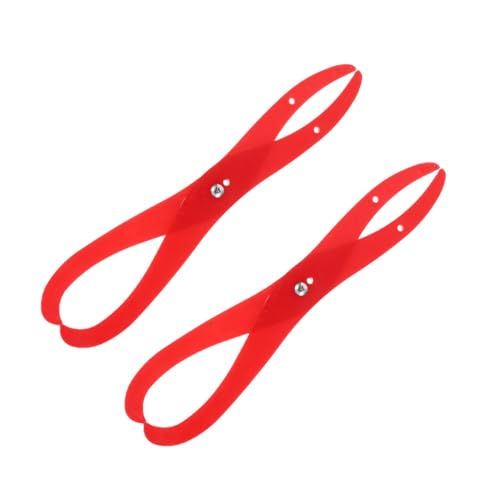 MUELODSIC 2 Stück Teiliges Kunststoff Tonmodelliermaßwerkzeug Roter Modellier Messschieber für Innen und Außenmessung für Skulpturen und Kunsthandwerk MUELODSIC 2 Stück Teiliges Kunststoff Tonmodelliermaßwerkzeug Roter Modellier Messschieber für Innen und Außenmessung für Skulpturen und Kunsthandwerk von MUELODSIC