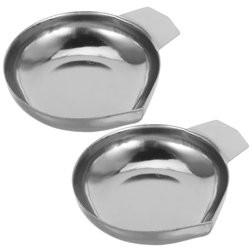 MUELODSIC 2 Stück Teiliges Mini Edelstahl Waagschalen Robuste Elektronische Wiegeschale für Schmuck und Lebensmittel Leicht Langlebig und Energiesparend für Küchen Heimgebrauch MUELODSIC 2 Stück Teiliges Mini Edelstahl Waagschalen Robuste Elektronische Wiegeschale für Schmuck und Lebensmittel Leicht Langlebig und Energiesparend für Küchen Heimgebrauch von MUELODSIC