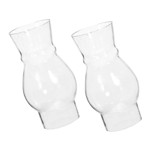 MUELODSIC 2 Stück Teiliges Öl lampenschirme aus Klarem Glas Hitzebeständig und Langlebig Ersatz für Petroleum Kerosinlampen Transparentes Lampenglas für Nostalgische Öllampen Dekorativ und MUELODSIC 2 Stück Teiliges Öl lampenschirme aus Klarem Glas Hitzebeständig und Langlebig Ersatz für Petroleum Kerosinlampen Transparentes Lampenglas für Nostalgische Öllampen Dekorativ und von MUELODSIC