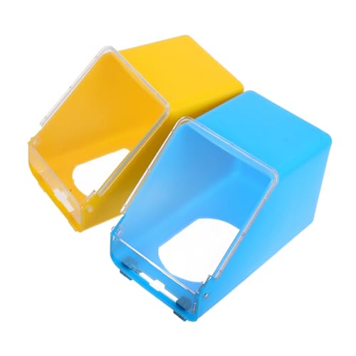 MUELODSIC 2 Stück Teiliges Tauben futternapf Robustem Kunststoff Hängender Futter Wasserbehälter mit Deckel Platzsparend Praktisch für Vogelkäfige und Kleintiere Langlebig und Einfach zu MUELODSIC 2 Stück Teiliges Tauben futternapf Robustem Kunststoff Hängender Futter Wasserbehälter mit Deckel Platzsparend Praktisch für Vogelkäfige und Kleintiere Langlebig und Einfach zu von MUELODSIC