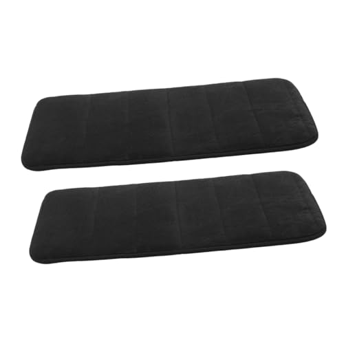 MUELODSIC 2 Stück Teiliges Türmatte Innen aus Memory Schaum Wasserabsorbierende rutschfeste Fußmatte für Eingangsbereich und Badezimmer Waschbar Dunkles Fleece Strapazierfähig MUELODSIC 2 Stück Teiliges Türmatte Innen aus Memory Schaum Wasserabsorbierende rutschfeste Fußmatte für Eingangsbereich und Badezimmer Waschbar Dunkles Fleece Strapazierfähig von MUELODSIC