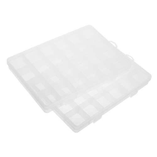 MUELODSIC 2 Stück Transparente Kunststoff Sortierbox Teilig mit Fächern Kleine Aufbewahrungsbox für Schmuck Perlen Bastelbedarf Vielseitiger Organizer für Kleinteile Langlebig und Leicht zu MUELODSIC 2 Stück Transparente Kunststoff Sortierbox Teilig mit Fächern Kleine Aufbewahrungsbox für Schmuck Perlen Bastelbedarf Vielseitiger Organizer für Kleinteile Langlebig und Leicht zu von MUELODSIC