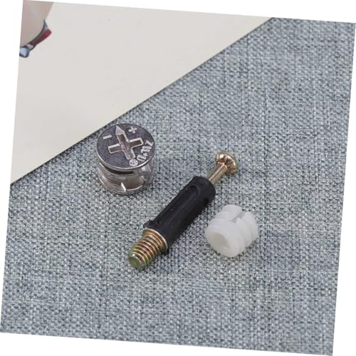 MUELODSIC 24 Sätze Möbelverbinder Cam Lock Schrauben und Kunststoffdübeln Stabile Eckverbindung Einfache Montage Starke Tragfähigkeit Geeignet für Möbelreparatur und Verbindungsbeschläge MUELODSIC 24 Sätze Möbelverbinder Cam Lock Schrauben und Kunststoffdübeln Stabile Eckverbindung Einfache Montage Starke Tragfähigkeit Geeignet für Möbelreparatur und Verbindungsbeschläge von MUELODSIC