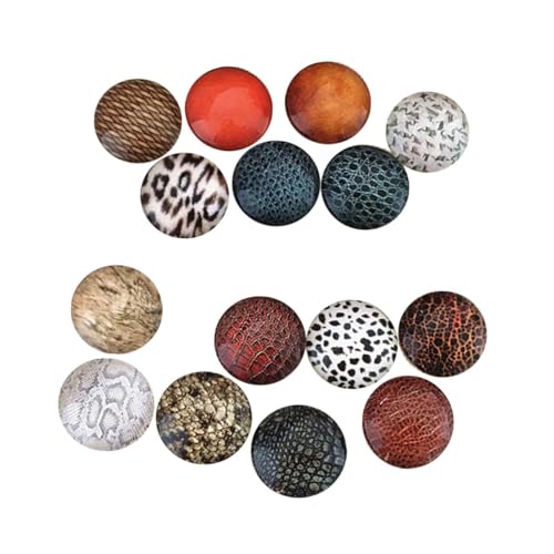MUELODSIC 24 Stück Teiliges Kühlschrank Sticker DIY Glas Aufkleber mit Tier und Blumenmuster Kreative Selbstklebende Dekoration für Kühlschrank Büro Whiteboard und Handyhülle von MUELODSIC