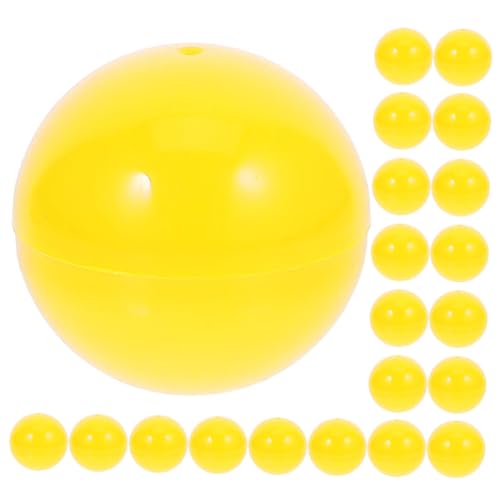 MUELODSIC 25 Stück Kunststoffkugeln Für Party Spielkugeln Ziehungsbälle Aus Wiederverwendbarem Material Leere Bälle Zum Öffnen Für Bastelprogramme Und Feiern MUELODSIC 25 Stück Kunststoffkugeln Für Party Spielkugeln Ziehungsbälle Aus Wiederverwendbarem Material Leere Bälle Zum Öffnen Für Bastelprogramme Und Feiern von MUELODSIC