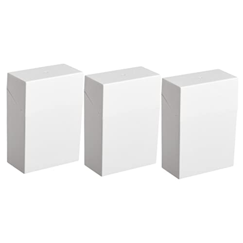 MUELODSIC 3 Stück Aufbewahrungsbox Zum Nähen Handwerk Schreibtisch Zubehör Klein Organizer-Container Boxen Für Nähwerkzeuge Vorratsbehälter Nähorganisator Aufbewahrungsboxen Weiß Plastik von MUELODSIC