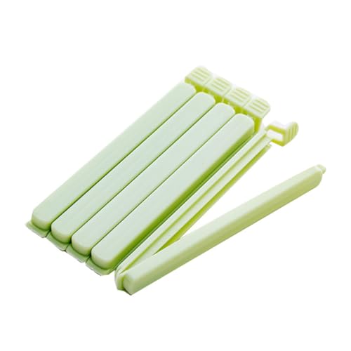 MUELODSIC 30 Stück Teiliges Beutelverschließer Robustem Kunststoff Große und Kleine Verschlussklammern Luftdicht und Wiederverschließbar für Lebensmittel Snacks und Küchenbeutel Bunte von MUELODSIC