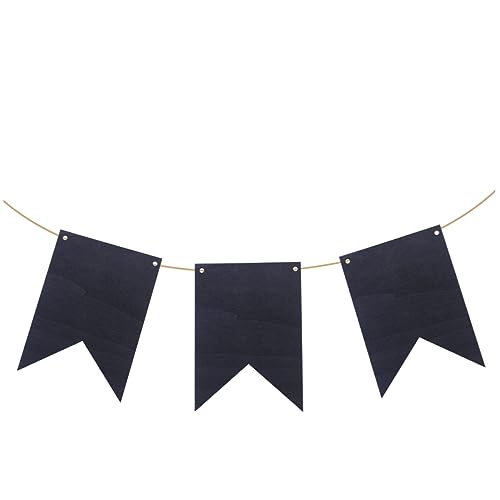 MUELODSIC 32 Stück Teiliges Diy Wimpelkette aus Beschreibbarem Langlebigem Blackboard Papier mit Kreide Wiederverwendbare Partydeko für Geburtstage Schulkind Deko und Feste MUELODSIC 32 Stück Teiliges Diy Wimpelkette aus Beschreibbarem Langlebigem Blackboard Papier mit Kreide Wiederverwendbare Partydeko für Geburtstage Schulkind Deko und Feste von MUELODSIC