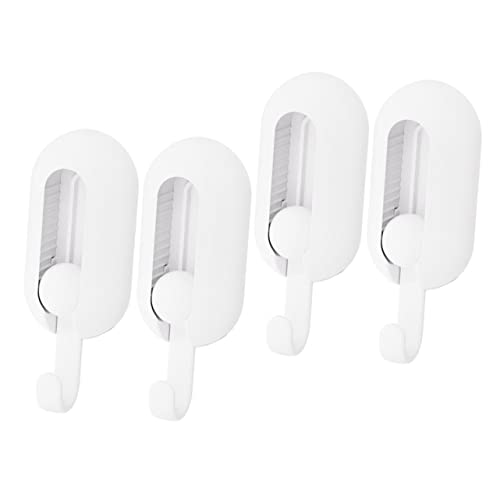 MUELODSIC 4 Stück Drehbare Wandhaken ohne Bohren Klebehaken für Küche Bad Schlafzimmer Starke Haftung Kratzfest Langlebig und Praktisch zur Wandorganisation MUELODSIC 4 Stück Drehbare Wandhaken ohne Bohren Klebehaken für Küche Bad Schlafzimmer Starke Haftung Kratzfest Langlebig und Praktisch zur Wandorganisation von MUELODSIC