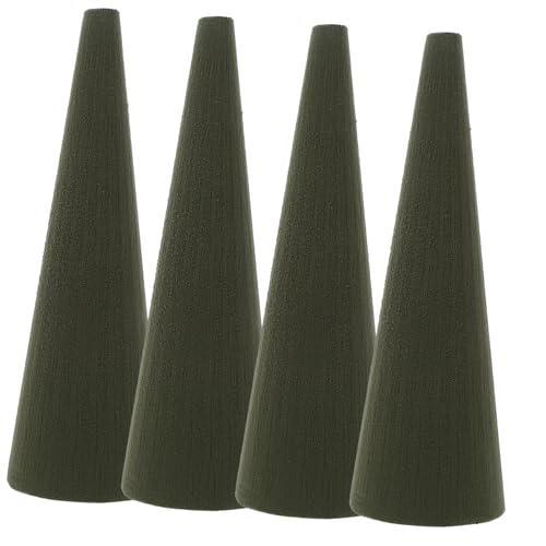 MUELODSIC 4 Stück Steckmasse Blumensteckschaum Hochsaugfähig für DIY Blumenarrangements Hochzeit Bouquets Weihnachtsdeko Ømm von MUELODSIC