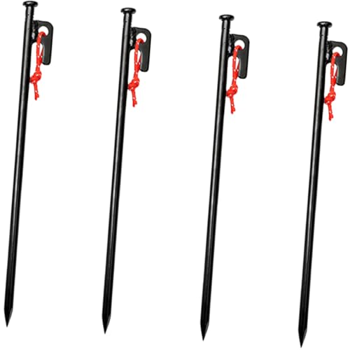 MUELODSIC 4 Stück Teiliges Zeltheringe aus Robustem mit Aufbewahrungstasche Professionelle Zeltbefestigung für Camping Strand Pavillons und Wetterfeste Fixierung bei Wind MUELODSIC 4 Stück Teiliges Zeltheringe aus Robustem mit Aufbewahrungstasche Professionelle Zeltbefestigung für Camping Strand Pavillons und Wetterfeste Fixierung bei Wind von MUELODSIC