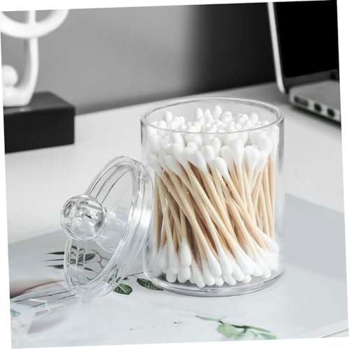 MUELODSIC 4 Stück Transparente Baumwollpads Aufbewahrungsbox mit Deckel Staubdichte Vorratsdose für Wattepads und Wattestäbchen Multipurpose Kosmetik Organizer für Bad und Schlafzimmer MUELODSIC 4 Stück Transparente Baumwollpads Aufbewahrungsbox mit Deckel Staubdichte Vorratsdose für Wattepads und Wattestäbchen Multipurpose Kosmetik Organizer für Bad und Schlafzimmer von MUELODSIC