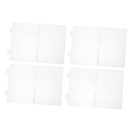 MUELODSIC 4 Stück Transparente Kunststoff aufbewahrungsboxen Elektronische Bauteile und Fotos Kompakt Leicht Stapelbar für Schreibtisch Reisen Praktischer Organizer MUELODSIC 4 Stück Transparente Kunststoff aufbewahrungsboxen Elektronische Bauteile und Fotos Kompakt Leicht Stapelbar für Schreibtisch Reisen Praktischer Organizer von MUELODSIC