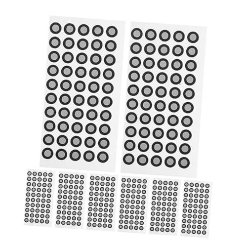 MUELODSIC 400 Stück Scanner Reflektierende Markierungspunkte Dünn Hochreflektierend Präzise Tracking dots Für Anwendungen Und Klassenzimmer Pointer von MUELODSIC