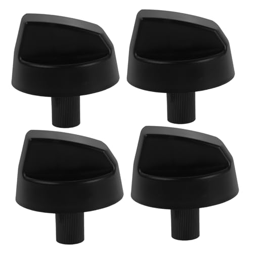 MUELODSIC 4er Pack Schaltknöpfe mit Adaptern Ersatz Steuerknöpfe für Backofen Herd Kochfeld Robustes Design Einfache Bedienung Kompatibel mit Verschiedenen Marken und Modellen Schwarz MUELODSIC 4er Pack Schaltknöpfe mit Adaptern Ersatz Steuerknöpfe für Backofen Herd Kochfeld Robustes Design Einfache Bedienung Kompatibel mit Verschiedenen Marken und Modellen Schwarz von MUELODSIC