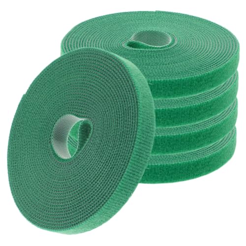 MUELODSIC 5 Rollen Selbstklebendes Klettkabelband Wiederverwendbare Kabelbinder mit Starkem Haken und Flauschverschluss Strapazierfähiges Nylon für Kabelmanagement und Pflanzenbefestigung MUELODSIC 5 Rollen Selbstklebendes Klettkabelband Wiederverwendbare Kabelbinder mit Starkem Haken und Flauschverschluss Strapazierfähiges Nylon für Kabelmanagement und Pflanzenbefestigung von MUELODSIC