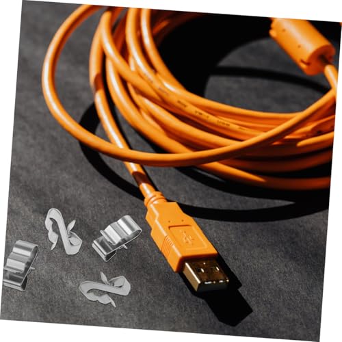 MUELODSIC 50 Stück Edelstahl Kabelclips für Photovoltaik und Anhängerrahmen Robuste Kabelhalter mit Glatten Kanten zum Schutz der Isolierung Einsetzbar für Mm² Kabel für Solar von MUELODSIC