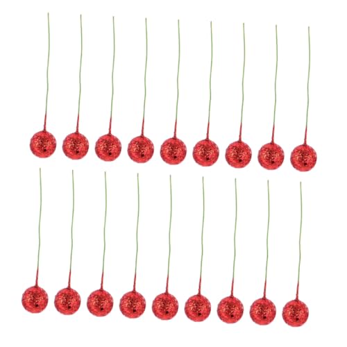 MUELODSIC 50 Stück Teiliges Weihnachts DIY Beeren Deko Leichte Hochwertige Kunstbeeren Feine Textur für Tischdeko Party Basteln und Weihnachtsbaumgestaltung MUELODSIC 50 Stück Teiliges Weihnachts DIY Beeren Deko Leichte Hochwertige Kunstbeeren Feine Textur für Tischdeko Party Basteln und Weihnachtsbaumgestaltung von MUELODSIC