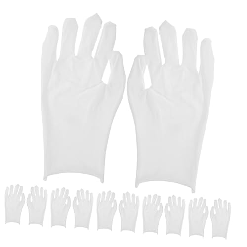 MUELODSIC 6 Paare Baumwollhandschuhe Herren Dünne Weiße Arbeitshandschuhe Weiche Atmungsaktive Inspektionshandschuhe für Schmuck Münzen Xl MUELODSIC 6 Paare Baumwollhandschuhe Herren Dünne Weiße Arbeitshandschuhe Weiche Atmungsaktive Inspektionshandschuhe für Schmuck Münzen Xl von MUELODSIC