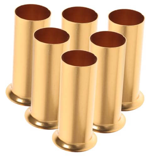 MUELODSIC 6 Stück Metall Kronleuchter Lampenfassung Abdeckhülsen Langlebige Kerzenlampen Sockelhüllen Geeignet für Deckenlampen Pendelleuchten und Tischlampen Retro Design Warmes Lichtgefühl MUELODSIC 6 Stück Metall Kronleuchter Lampenfassung Abdeckhülsen Langlebige Kerzenlampen Sockelhüllen Geeignet für Deckenlampen Pendelleuchten und Tischlampen Retro Design Warmes Lichtgefühl von MUELODSIC