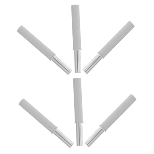 MUELODSIC 6 Stück Teiliges Soft Close Cabinet Damper Dämpfer für Küchenschränke und Mülltonnen Langsames Schließen Stoßabsorbierender Türpuffer für Schrank Müllbehältertüren Einfache Montage von MUELODSIC