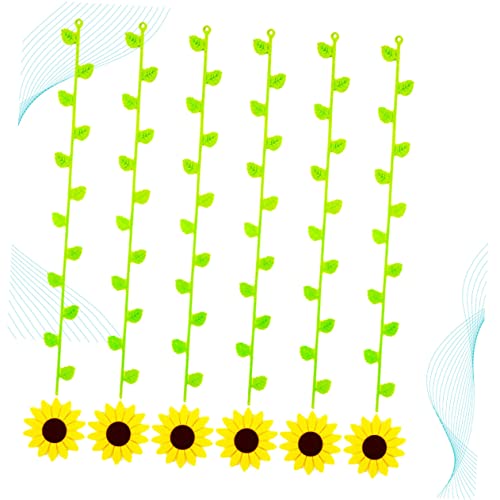 MUELODSIC 6 Stück Teiliges Sonnenblumen aus Filz DIY Hängende Wanddekoration für Schule und Zuhause Sichere Weiche Filzanhänger Gelb Grün Fördert Kreativität und Kindgerechtes Basteln MUELODSIC 6 Stück Teiliges Sonnenblumen aus Filz DIY Hängende Wanddekoration für Schule und Zuhause Sichere Weiche Filzanhänger Gelb Grün Fördert Kreativität und Kindgerechtes Basteln von MUELODSIC