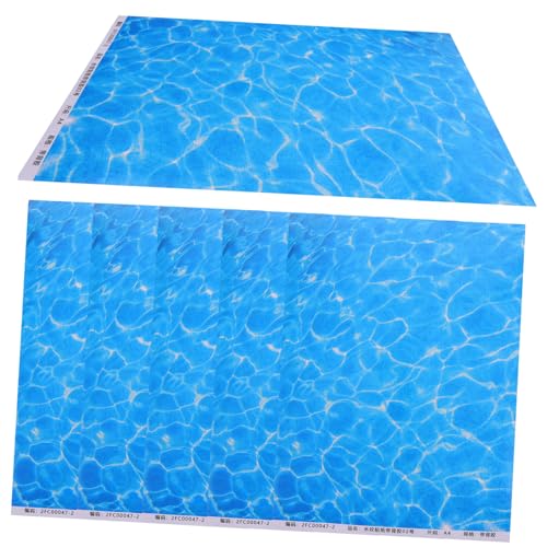 MUELODSIC Wasserwellen Aufkleber 6 Stücke Selbstklebende Wandvercoration Badezimmer Selbstgemacht Landschaft Wasser Muster Helle Farben Leicht Ablösbar MUELODSIC Wasserwellen Aufkleber 6 Stücke Selbstklebende Wandvercoration Badezimmer Selbstgemacht Landschaft Wasser Muster Helle Farben Leicht Ablösbar von MUELODSIC