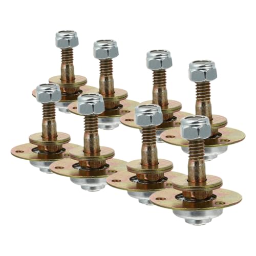 MUELODSIC 8 Stück Teiliges Möbelbeschlag Schaukelstühle Robustes Mechanisches Lager aus Eisenplattiertem Langlebige Verbindungsteile für Reibungslose Bewegung und Einfache Reparatur von MUELODSIC