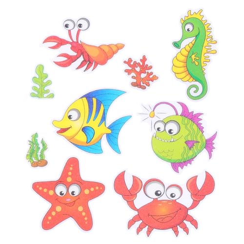 MUELODSIC 9 Stück Teiliges Rutsch Badewannen Sticker Cartoon Peva Badezimmer Dekor rutschfeste Badewannenaufkleber für Glatte Oberflächen Einfache Entfernung ohne Rückstände und MUELODSIC 9 Stück Teiliges Rutsch Badewannen Sticker Cartoon Peva Badezimmer Dekor rutschfeste Badewannenaufkleber für Glatte Oberflächen Einfache Entfernung ohne Rückstände und von MUELODSIC