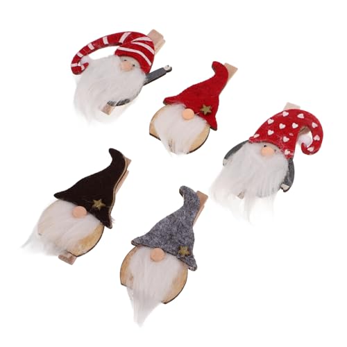MUELODSIC 9 Stück Teiliges Weihnachtsklammern aus Holz mit Santa Claus Motiv Stabile Party Deko Clips für Fotos Karten Geschenke Vielseitig Einsetzbar Kreative Weihnachtsdeko Zubehör MUELODSIC 9 Stück Teiliges Weihnachtsklammern aus Holz mit Santa Claus Motiv Stabile Party Deko Clips für Fotos Karten Geschenke Vielseitig Einsetzbar Kreative Weihnachtsdeko Zubehör von MUELODSIC