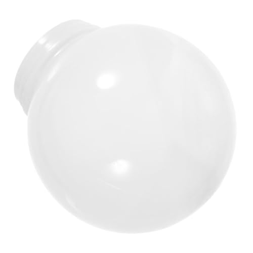 MUELODSIC Acryl Lampenschirm Kugelform Ersatz Lampenabdeckung Opalweiß Leicht Outdoor Lampenschirm Ersatzteil für Garten und Wandbeleuchtung MUELODSIC Acryl Lampenschirm Kugelform Ersatz Lampenabdeckung Opalweiß Leicht Outdoor Lampenschirm Ersatzteil für Garten und Wandbeleuchtung von MUELODSIC