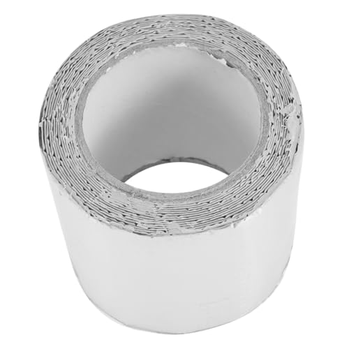 MUELODSIC Aluminium Butyl Dichtband Selbstklebend Wasserdichtes Dachreparaturband für Stahl und Metallbedachungen Vielseitiges Abdichtungsband für Fenster Türen Camping und Fahrzeugdächer von MUELODSIC