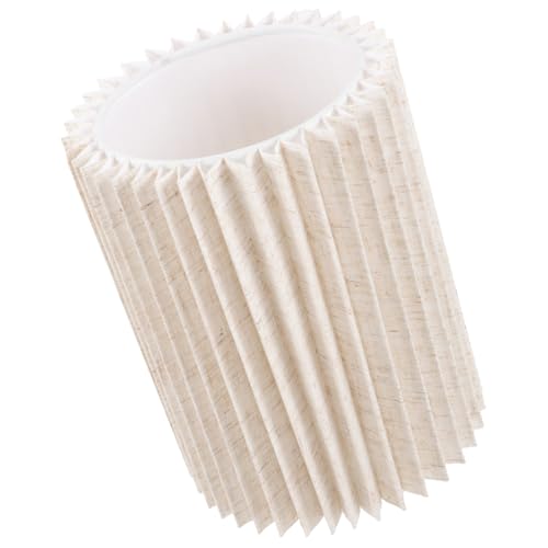 MUELODSIC Anti blendstoff Lampenschirm aus Hochwertigem Stoff Cremefarben Vielseitig für Tischlampen Kronleuchter Wandlampen Einfache Montage Dekorativ und Langlebig MUELODSIC Anti blendstoff Lampenschirm aus Hochwertigem Stoff Cremefarben Vielseitig für Tischlampen Kronleuchter Wandlampen Einfache Montage Dekorativ und Langlebig von MUELODSIC