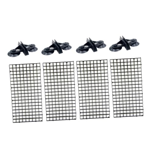 MUELODSIC Aquarium Trennwand Teilig Schwarz mit Saugnäpfen Spaltbare Gitterplatte zur Fischtrennung und Filterboden Isolation Einfach Montierbar Langlebiges Aquarium Zubehör MUELODSIC Aquarium Trennwand Teilig Schwarz mit Saugnäpfen Spaltbare Gitterplatte zur Fischtrennung und Filterboden Isolation Einfach Montierbar Langlebiges Aquarium Zubehör von MUELODSIC