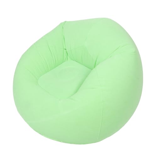 MUELODSIC Aufblasbarer Outdoor-Sofa mit Schnellaufblasfunktion Wasserdichtes Faltbares Tragbares Lounger-sitzkissen in Grün Inklusive Praktischem Aufbewahrungsbeutel für Camping Lesen und von MUELODSIC