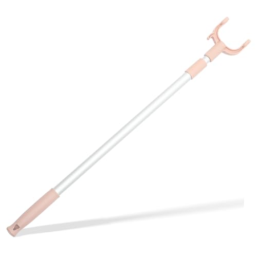 MUELODSIC Ausziehbare Stabile Kleiderstange Vielseitige Balkon stützstange zum Aufhängen und Trocknen von Kleidung Leichter Langlebiger Ausziehbarer Wäschehalter für Zufällige Farbe von MUELODSIC