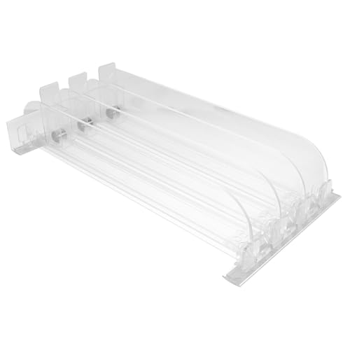 MUELODSIC Automatischer Drink Pusher Lang aus Robustem Material Transparenter Getränkedispenser für Supermarktregale Einfache Montage und Langlebige Frischeförderung MUELODSIC Automatischer Drink Pusher Lang aus Robustem Material Transparenter Getränkedispenser für Supermarktregale Einfache Montage und Langlebige Frischeförderung von MUELODSIC