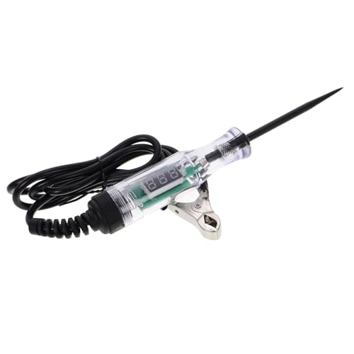 MUELODSIC Automatischer Stromkreisprüfer Digitaler Spannungsprüfer Stift mit Metallsonde Nicht Invasive Diagnosewerkzeuge für Auto und Elektroreparaturen MUELODSIC Automatischer Stromkreisprüfer Digitaler Spannungsprüfer Stift mit Metallsonde Nicht Invasive Diagnosewerkzeuge für Auto und Elektroreparaturen von MUELODSIC