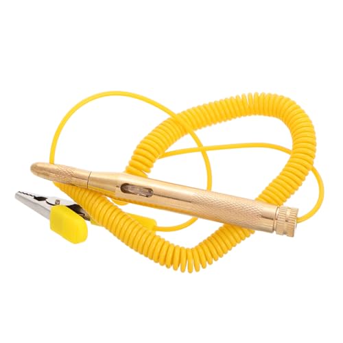 MUELODSIC Automotive Spannungsprüfer Stromkreistester Pen Kupfer Kunststoff Langlebig Tragbar für Pkw Lkw Fahrzeug Elektronik Zubehör Einfache Bedienung Vielseitig Einsetzbar von MUELODSIC