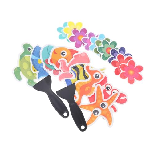 MUELODSIC Bunte rutschfeste Badewannen Aufkleber Meerestiere mit Abziehschaber Wasserfest Hautfreundlich Antirutsch badewannensticker für Badezimmerboden Kindersicher und Dekorativ MUELODSIC Bunte rutschfeste Badewannen Aufkleber Meerestiere mit Abziehschaber Wasserfest Hautfreundlich Antirutsch badewannensticker für Badezimmerboden Kindersicher und Dekorativ von MUELODSIC