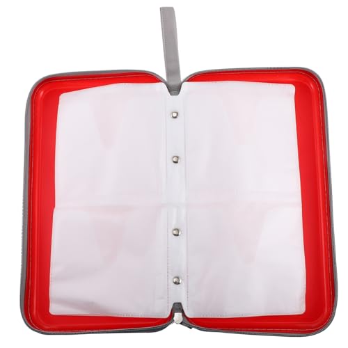 MUELODSIC CD Aufbewahrungstasche Fächer Robuste Kunststoffhülle mit Reißverschluss Platzsparend Leicht für DVDs Musik Spielediscs Unterwegs MUELODSIC CD Aufbewahrungstasche Fächer Robuste Kunststoffhülle mit Reißverschluss Platzsparend Leicht für DVDs Musik Spielediscs Unterwegs von MUELODSIC