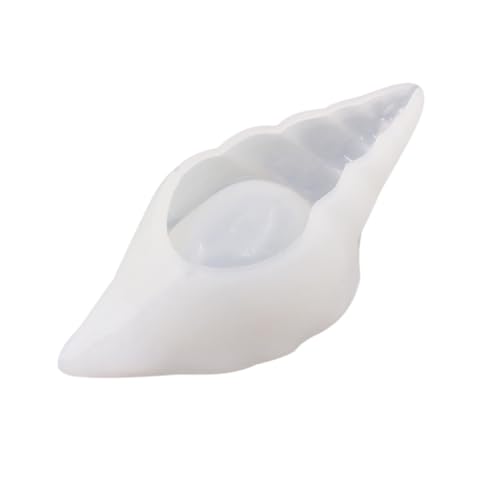 MUELODSIC DIY Kristall Epoxidharz Silikonform für Aufbewahrungsbox Conch Muschel Design Flexible Langlebige Form zum Gießen von Schmuckbehältern und Dekorativen Aufbewahrungsboxen von MUELODSIC