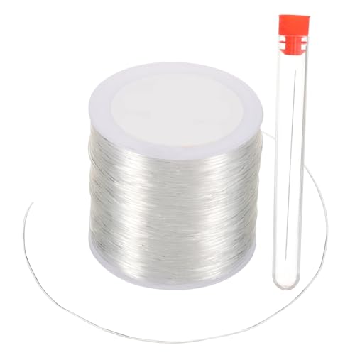 MUELODSIC DIY Schmuckset mit Elastischem Faden und Perlen Nadeln Flexibles Perlennähwerkzeug für Armbänder und Halsketten Praktisch und Vielseitig für Schmuckbasteln von MUELODSIC