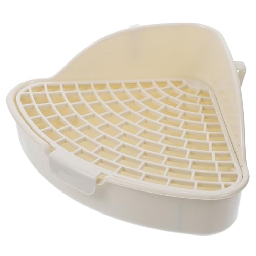 MUELODSIC Ecktoilette für Kleine Haustiere Langlebig mit Netz Leicht zu Reinigen rutschfest Kaninchen Meerschweinchen Hamster und Andere Kleintiere Geeignet MUELODSIC Ecktoilette für Kleine Haustiere Langlebig mit Netz Leicht zu Reinigen rutschfest Kaninchen Meerschweinchen Hamster und Andere Kleintiere Geeignet von MUELODSIC